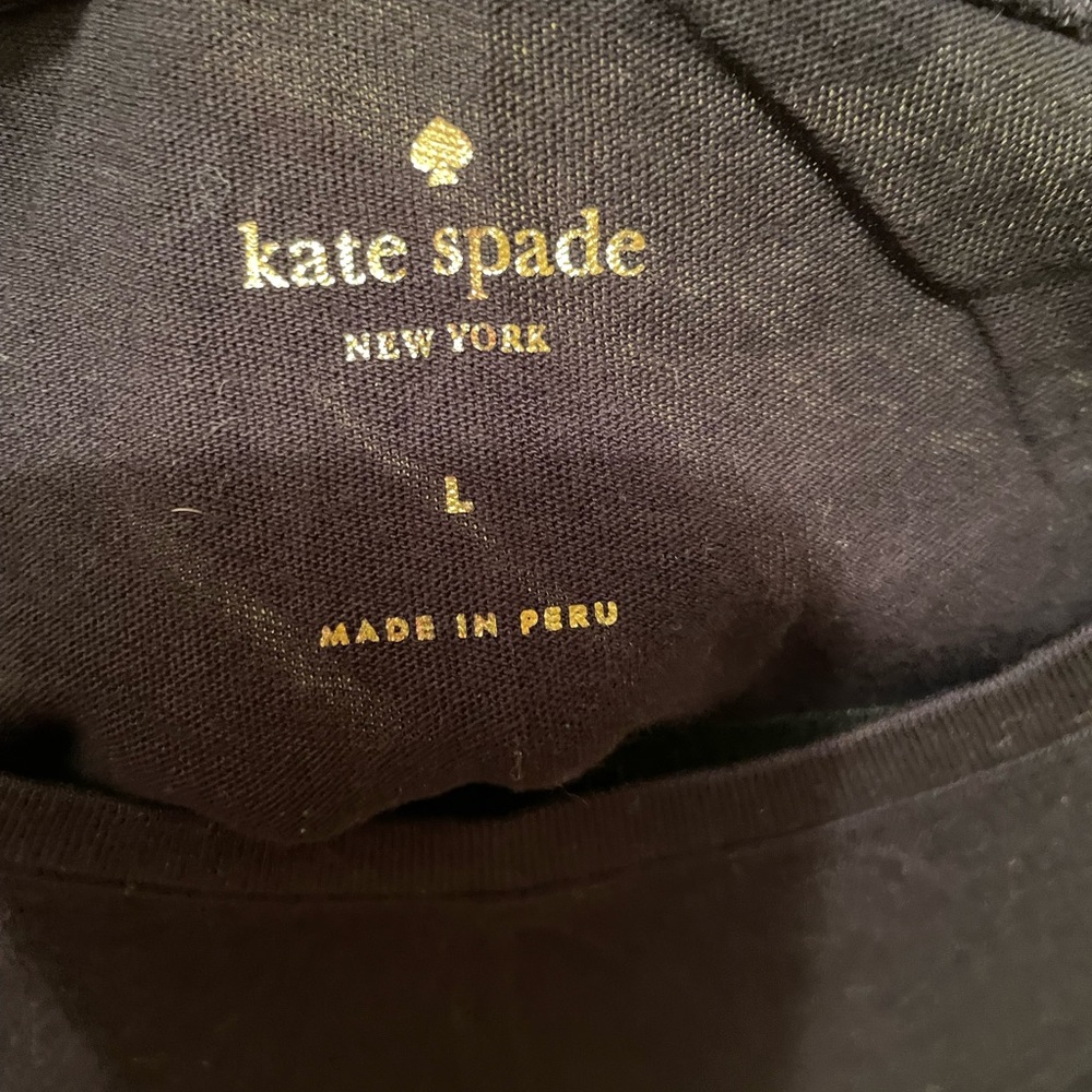 Kate spade navy tee shirt. - Picture 4 of 4